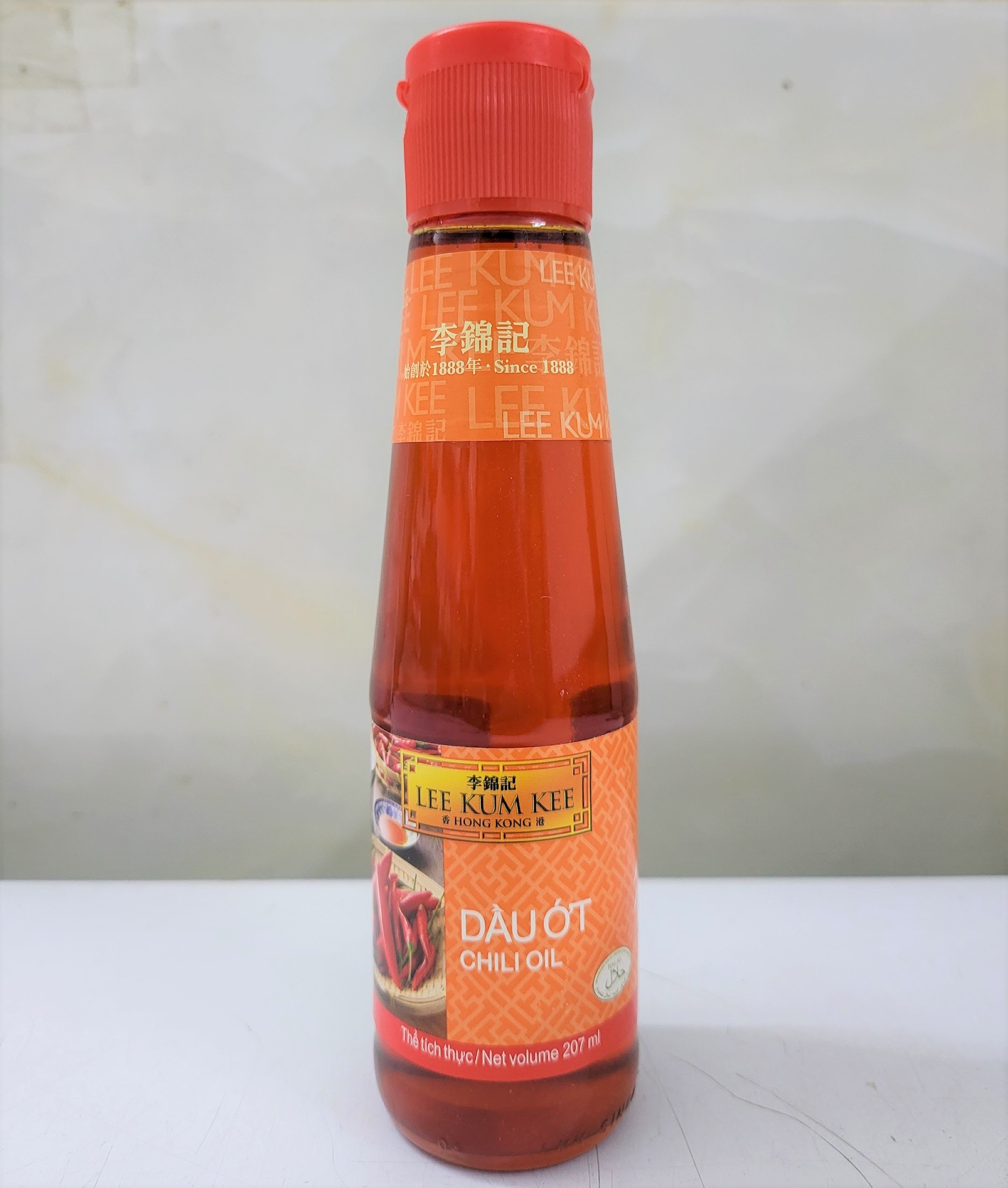 [Chai 207ml] DẦU ỚT [China] LEE KUM KEE Chili Oil (halal)