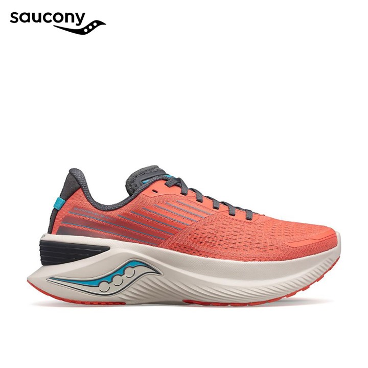 Saucony Women Endorphin Shift Running Shoe Coral Shadow