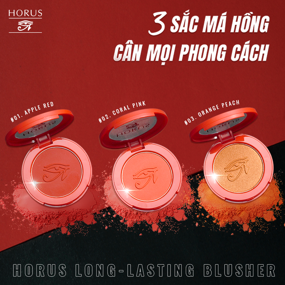 Phấn Má Horus Phấn má Long - Lasting Blusher 4g