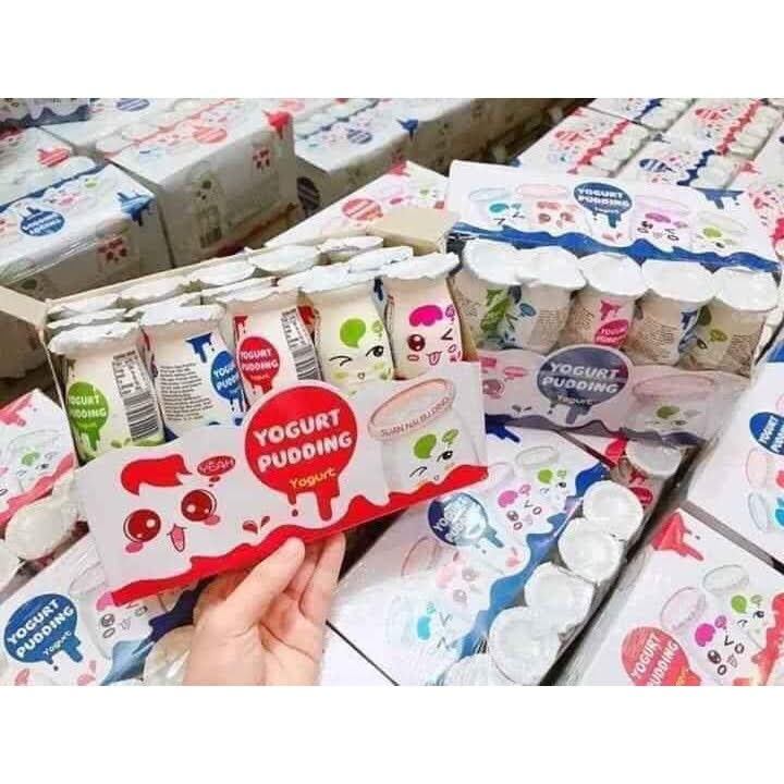 [ Ăn vặt ngon ] Combo 5 HỘP THẠCH SỮA CHUA PUDDING/Thạch sữa chua hoa quả ăn ngon