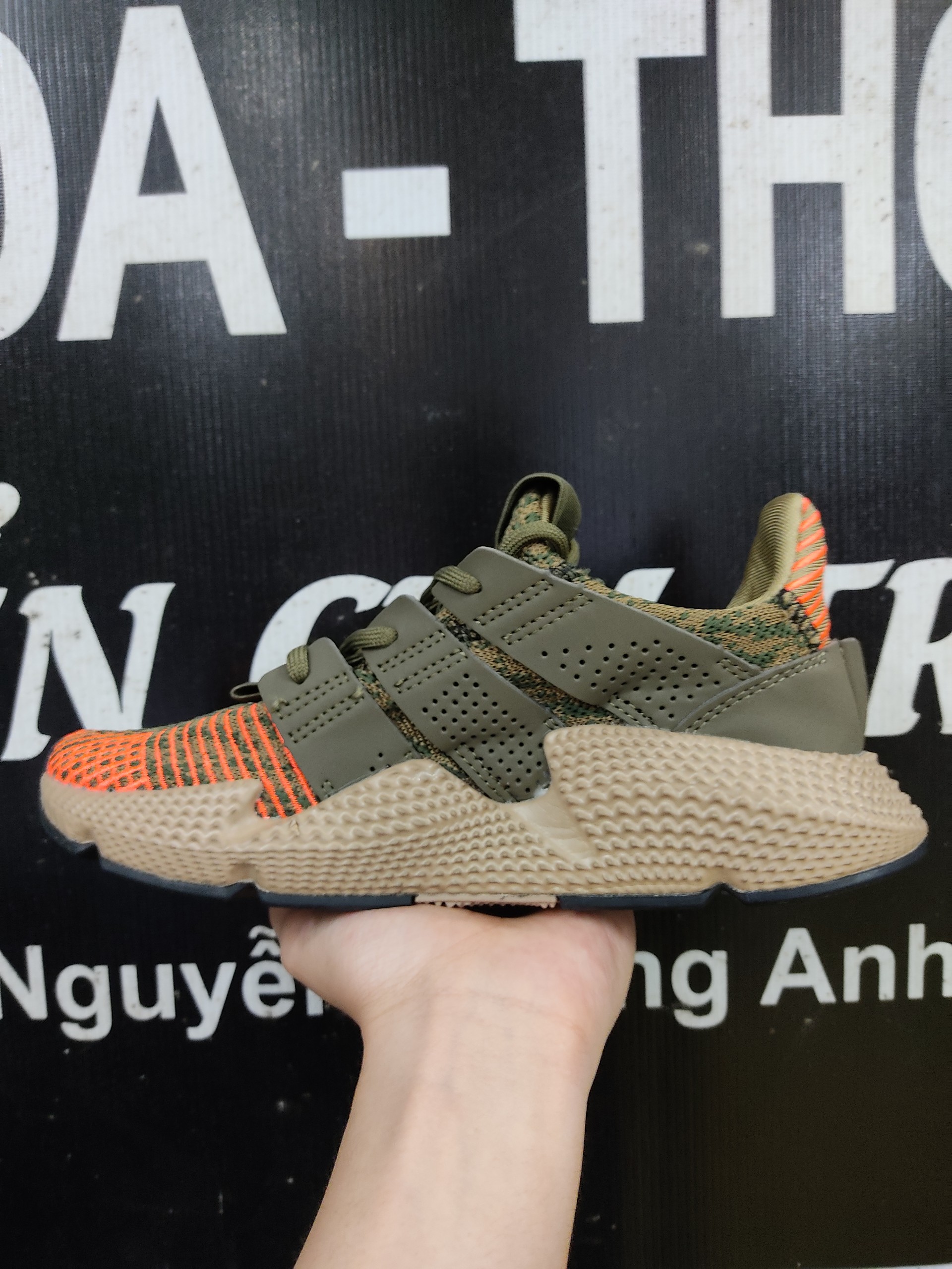 Giày thể thao prophere rêu cam