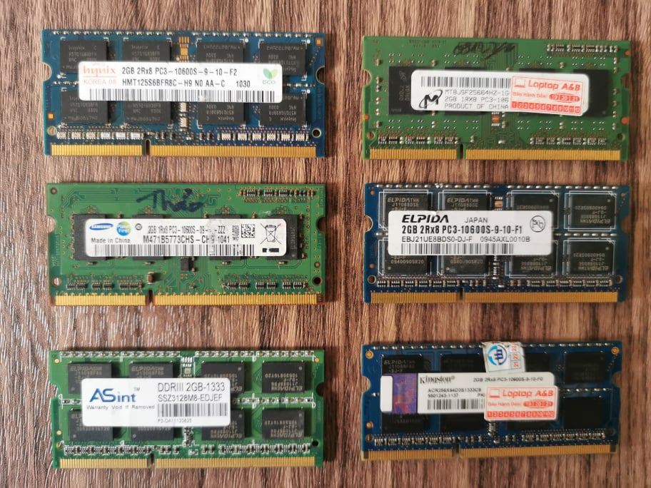 Ram Laptop DDR3 2GB 1333Mhz (PC3-10600s)