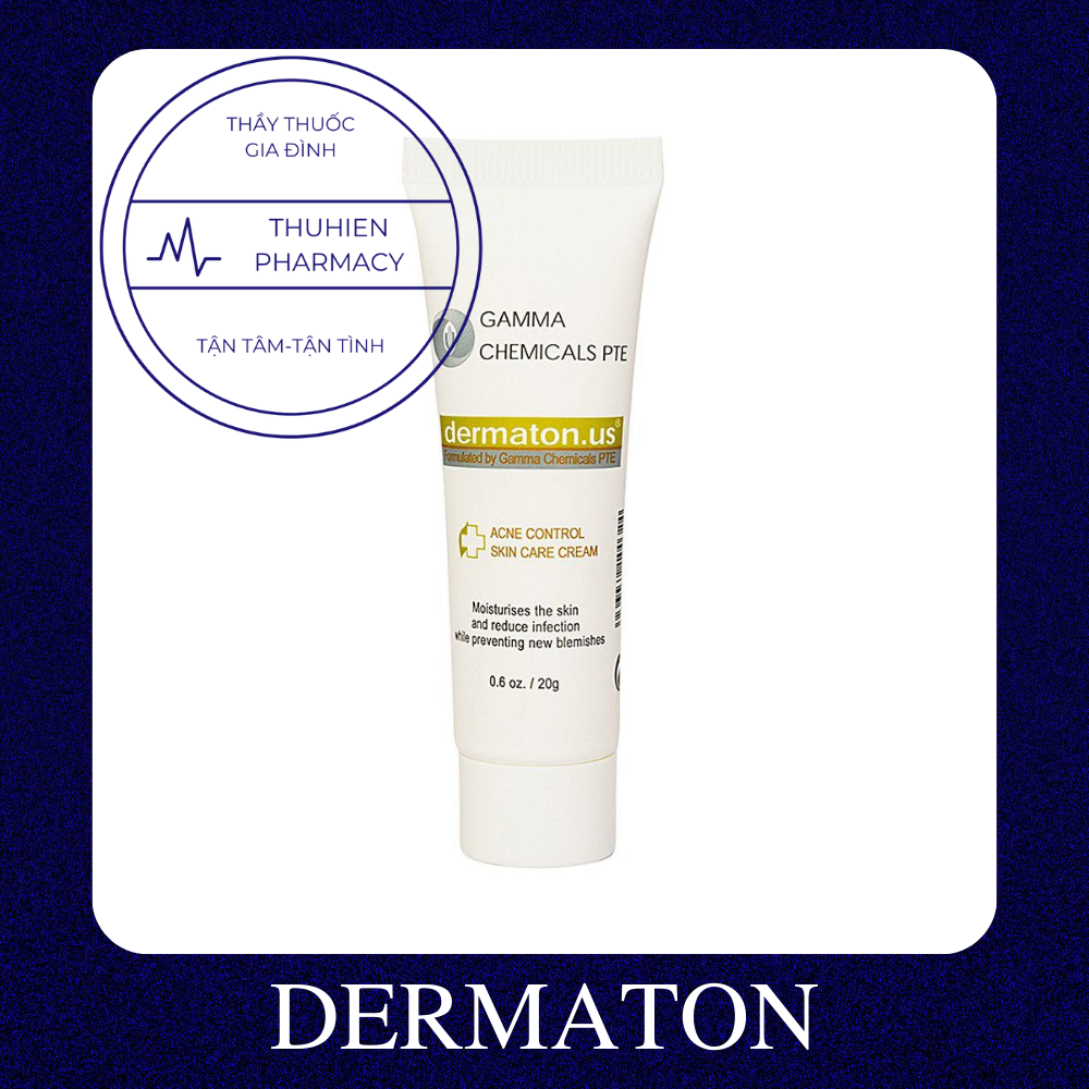 Kem ngừa mụn, giảm thâm Dermaton us - 20g
