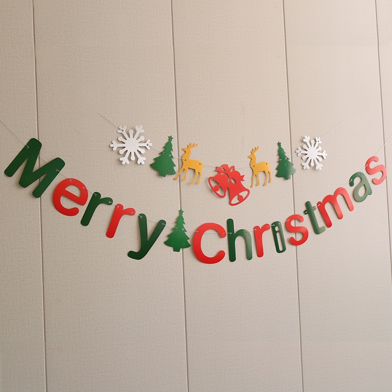 Dây chữ MERRY CHRISTMAS (giáng sinh)