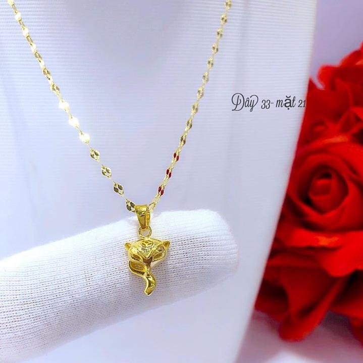 Dây chuyền vàng tây mặt hồ ly MS54