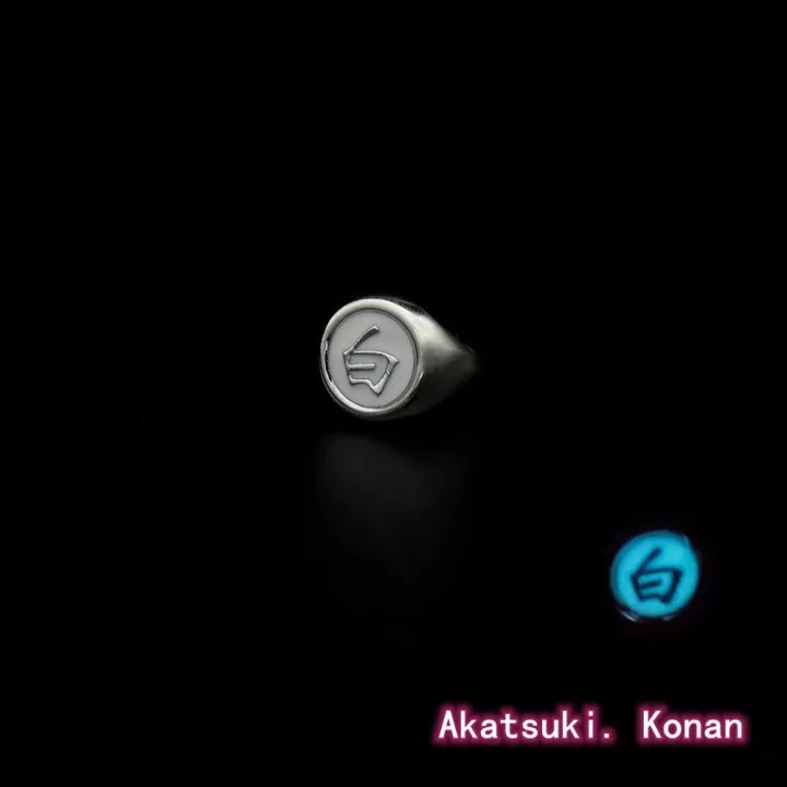 Anime Naruto Vòng, Nhẫn Ichiha Itachi Akatsuki Bộ Nhẫn Naruto Dạ Quang