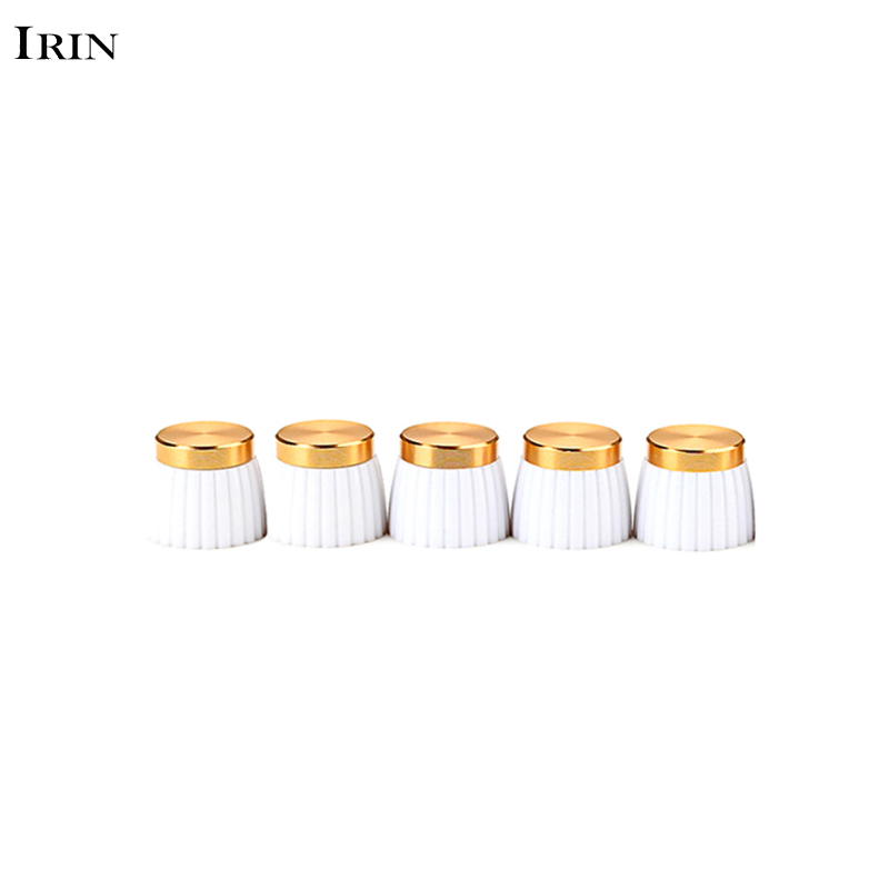 5 cái Bộ khuếch đại âm thanh Guitar knobs Bộ phận thay thế âm thanh xô chủ đề nút phụ kiện nhạc cụ