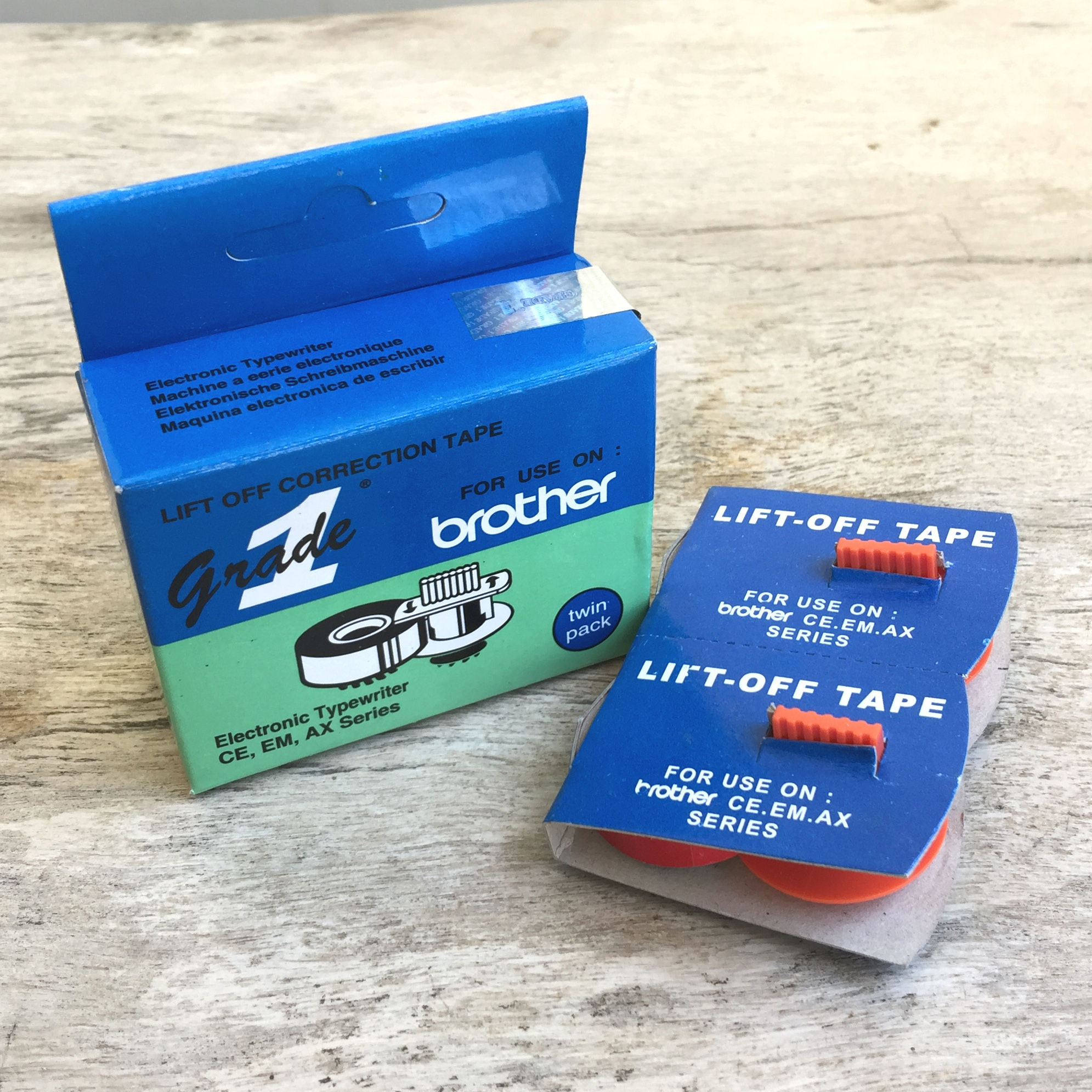 Ruban Correcteur Lift-off Pour Brother AX 230 – Lot De 5 Ruban Correcteur Lift-off Pour Brother AX 230 – Lot De 5