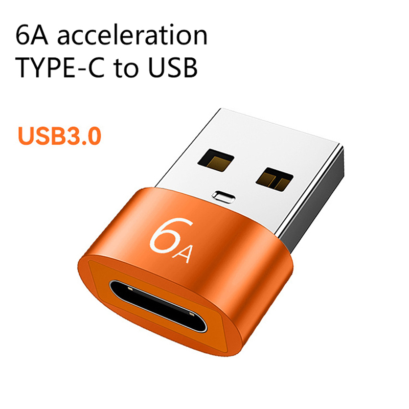 TOOL IMPROVER 6A OTG USB Type C Female To USB A Male Adapter Converter Charging PD Data Cable Adapter Audio Converter USBC OTG Cable Connector Adaptor