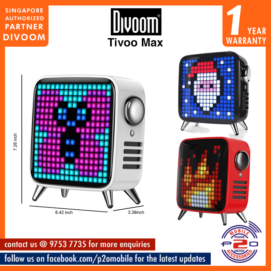 Divoom Tivoo-Max Bluetooth Speaker 