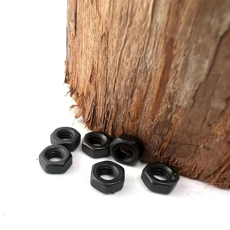 RISON Titanium Hex Nuts – DIN934 M6 X 1.0mm – GR5 Ti6AL4V, 5 Pack – Aerospace Grade, Original Silver