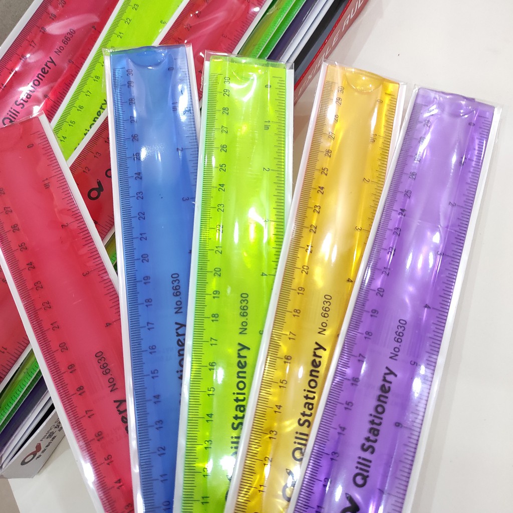 Combo 2 cây thước dẻo 20cm Aihao