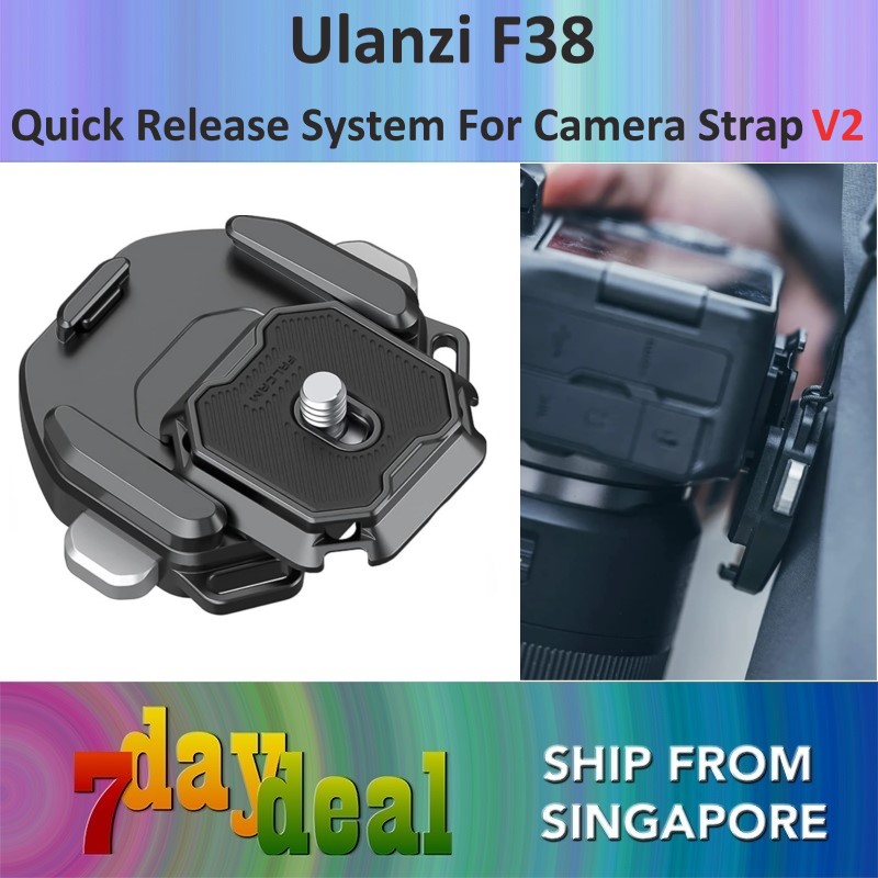 Ulanzi FALCAM F38 Quick Release For Shoulder Straps Kit V2 | Malaysia Top Camera - View #12