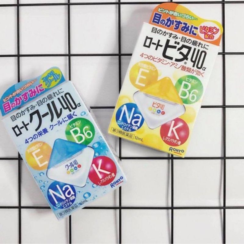 Nhỏ mắt Rohto Nhật Bản