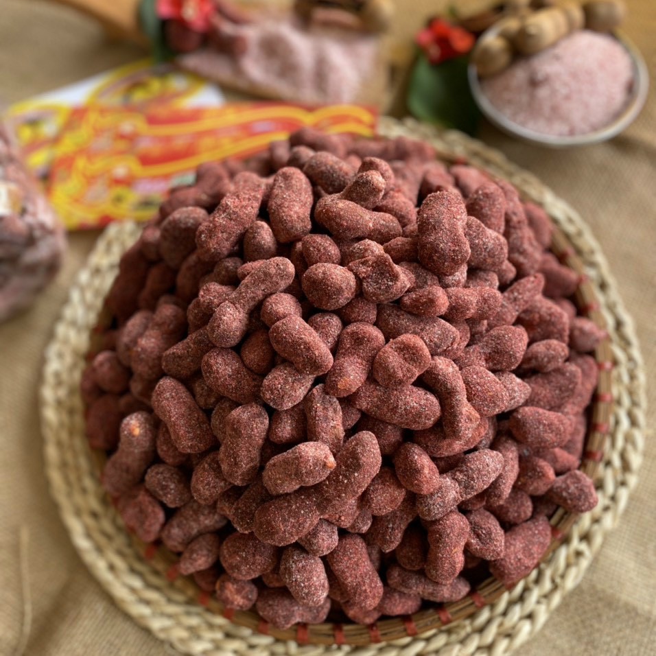 1kg me thái xí muội màu đỏ siêu ngon với vị cay cay mặn mặn - heri food