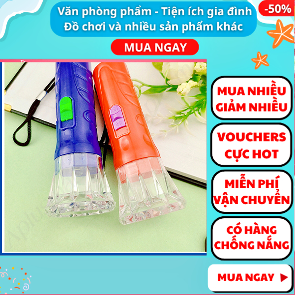 Combo 2 đèn pin siêu sáng giá rẻ ✓ đèn pin siêu sáng mini ✓ đèn pin mini tiện dụng ✓ Aplusmart