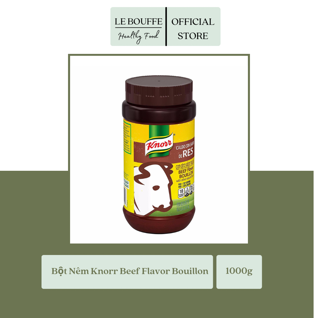 Bột Nêm Knorr Flavor Bouillon 1kg (USA)