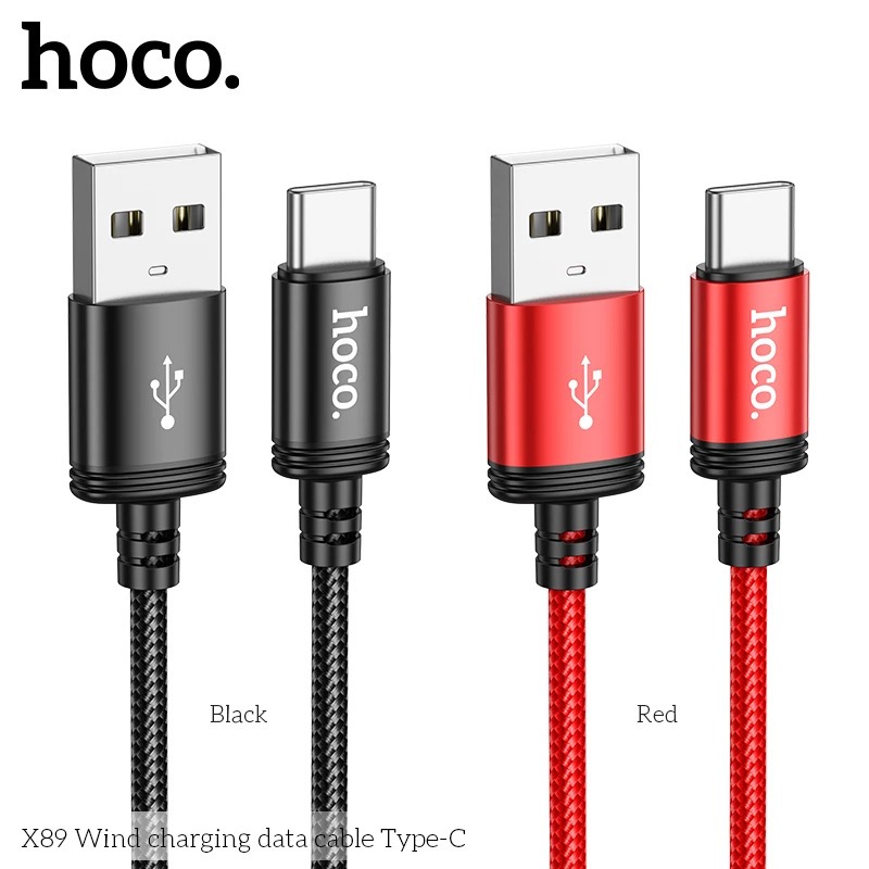 HoCo 1m 2m super fast 3a type C charging cable-original Android USB to type C charging cable