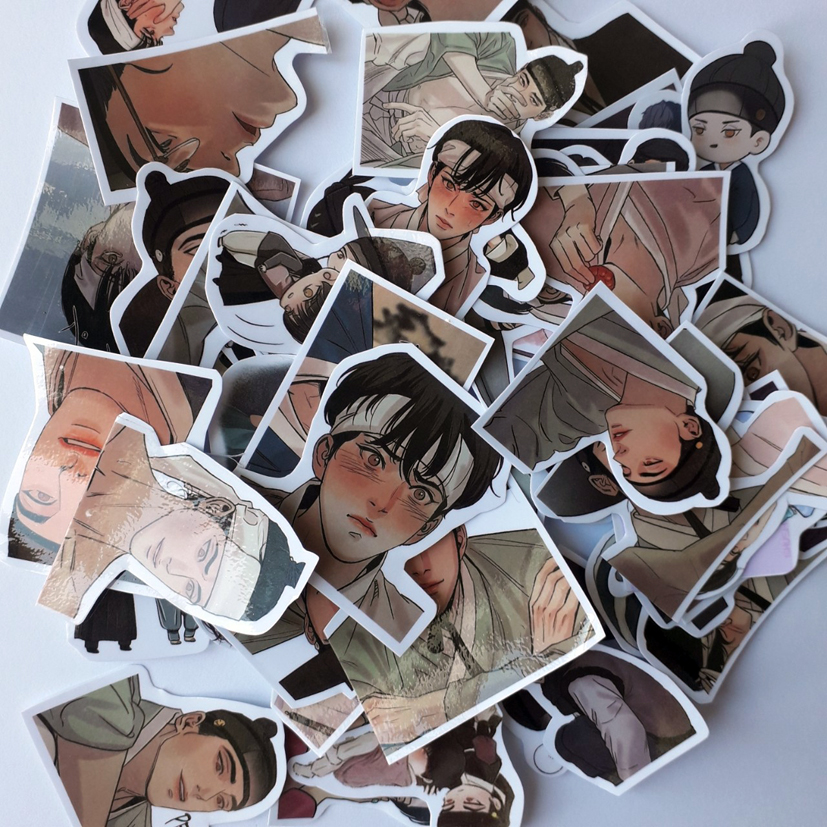 Sticker/ hình dán anime Dạ Ký (combo 30-60stickers)