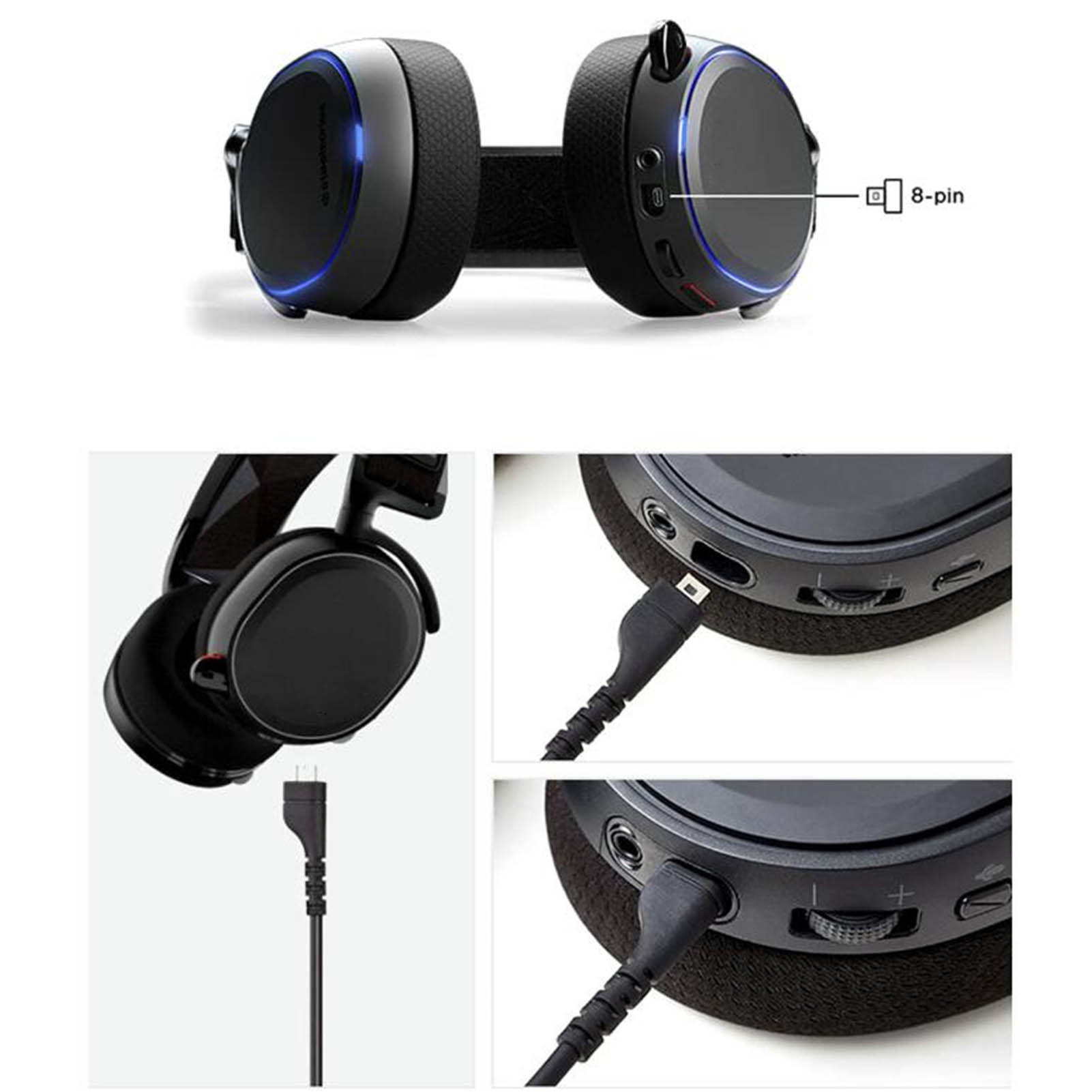 [Likelyhood] Headphone Sound Cable Replacement Compatible For SteelSeries Arctis 3 Arctis 5 Arctis 7 Arctis Pro Arctis Prime 4.9ft