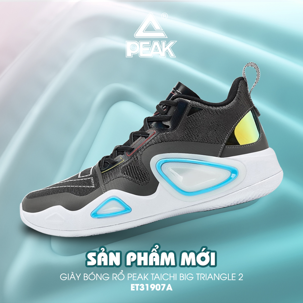 Giày bóng rổ nam peak taichi big triangle 2 et31907a