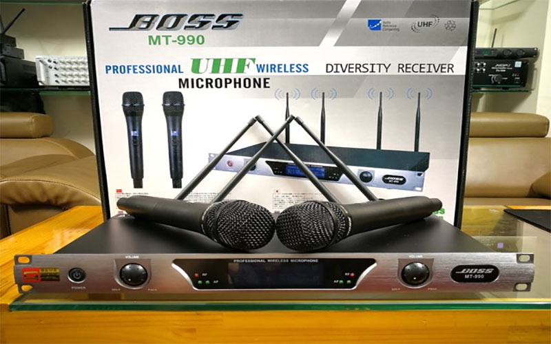 [HCM]Micro Boss MT-990 Không Dây UHF- Hàng Nhập Khẩu