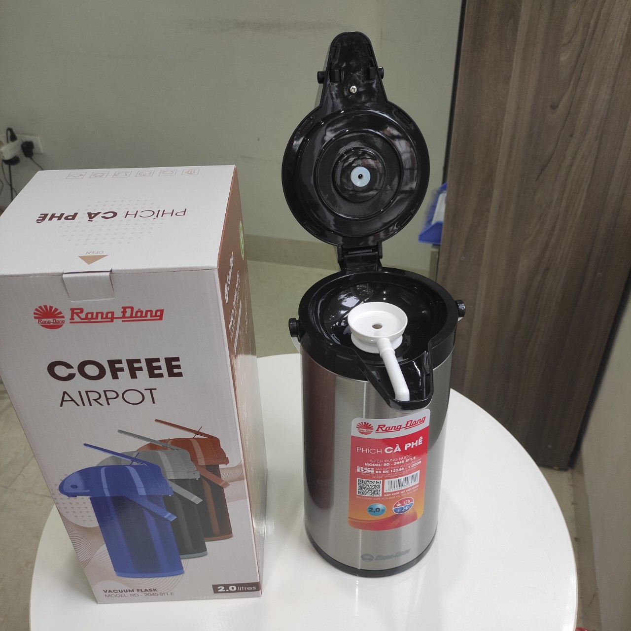 Phích nước nóng 2 lít Inox Rạng Đông RD 2045 ST1.E