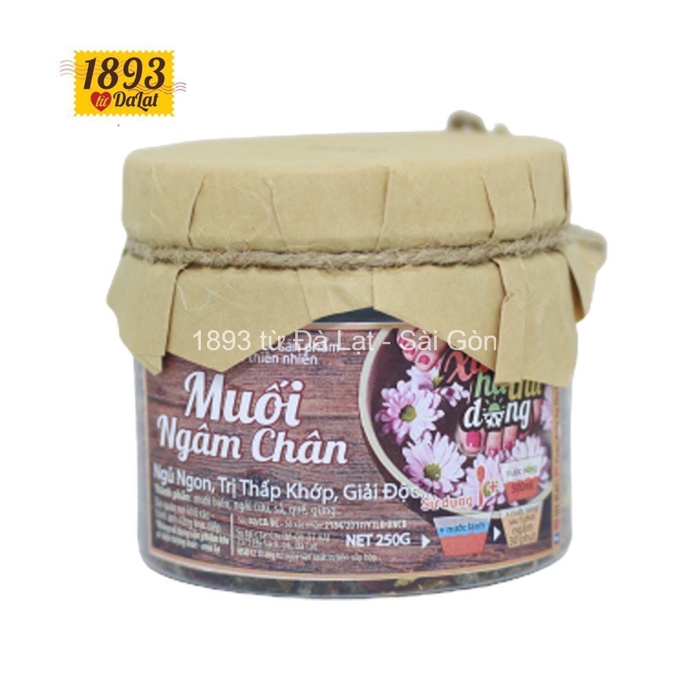MUỐI NGÂM CHÂN ĐÀ LẠT 1893