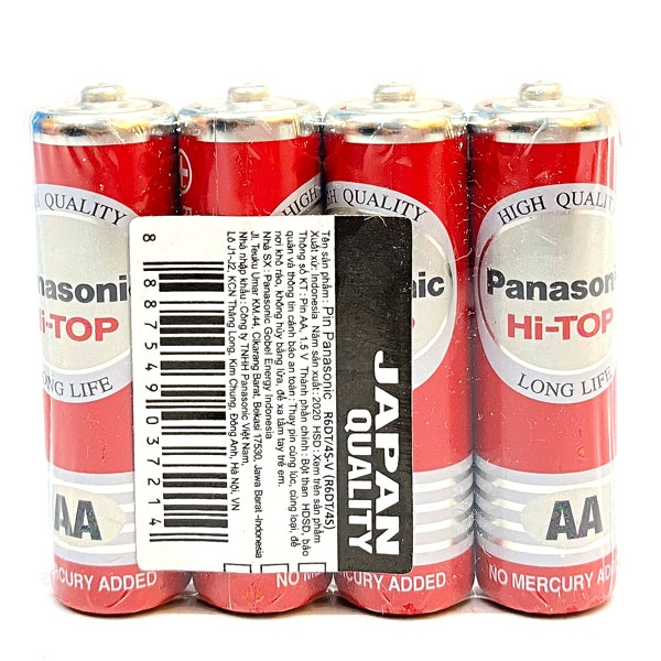 Pin AA Panasonic R6UT/4S (Hàng Chính Hãng)