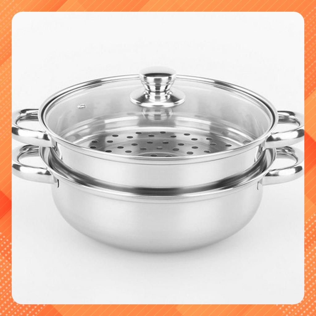Nồi hấp inox cao cấp (LOẠI 2 TẦNG)
