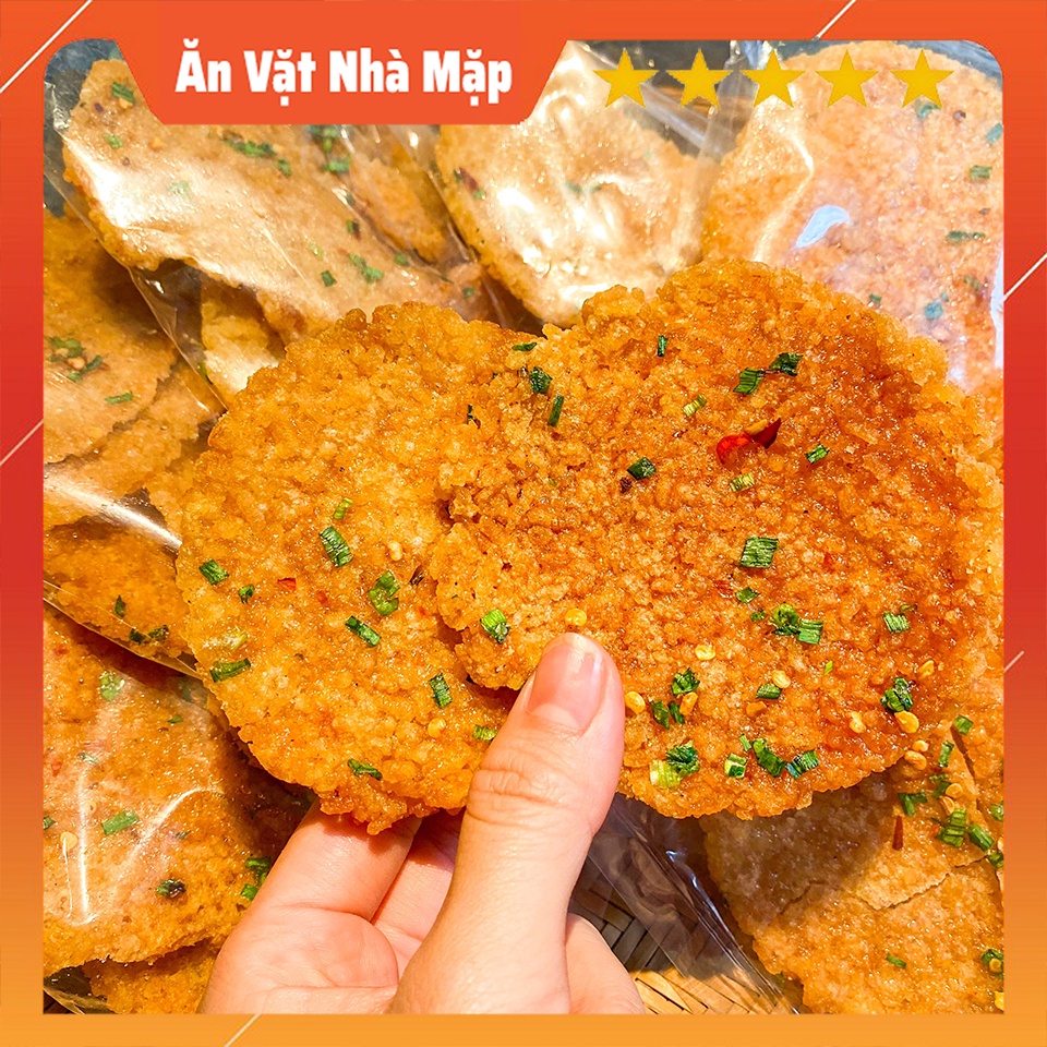 Cơm Cháy Chiên Mắm Hành Ớt giòn rụm thơm ngon [1 Gói 3 miếng]