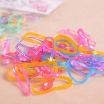 Dây Thun Cột Tóc nhiều màu ( túi 100 sợi)