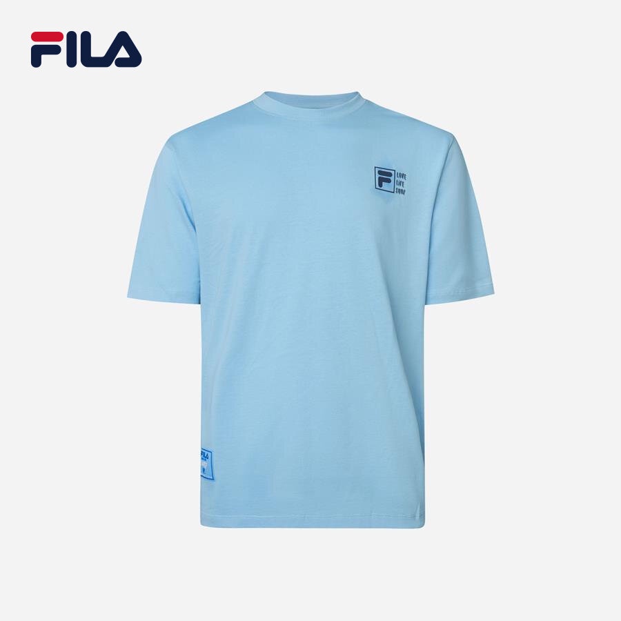 Fila áo thun tay ngắn thể thao unisex fila fw2rsf1022x-sbl