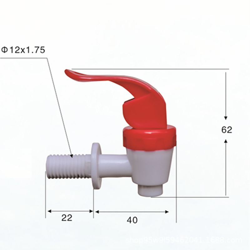 Plastic Tap Gebotteld Water Dispenser Wire Diameter Spigot Crane Bibcocks Cold Water Kettle Accessories Water Nozzle Valve Switch.