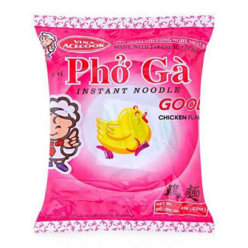 Gói phở gà 68g acecook new
