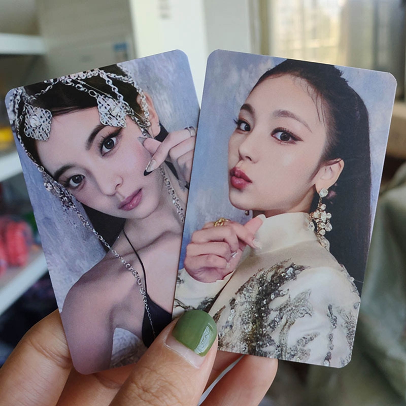 【Unique features】5pcs/set ITZY CHECKMATE Album Custom Card Sticker ...