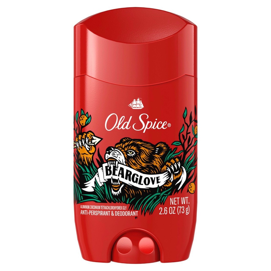 Lăn nách nam Old Spice Bearglove/Wolfthorn 73g/ Lăn Khử Mùi Old Spice