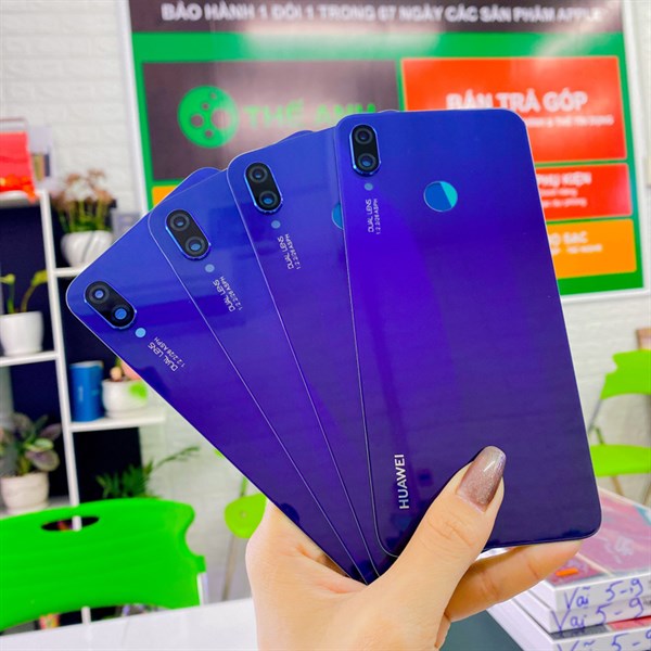 Nắp lưng / kính lưng Huawei Nova 3i zin , bảo hành đổi trả