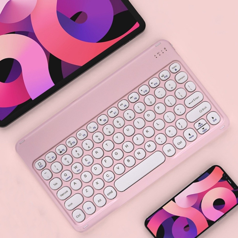 Mini Keypad 10 Inch Bluetooth Keyboard Ultra Thin Mini Wireless ...