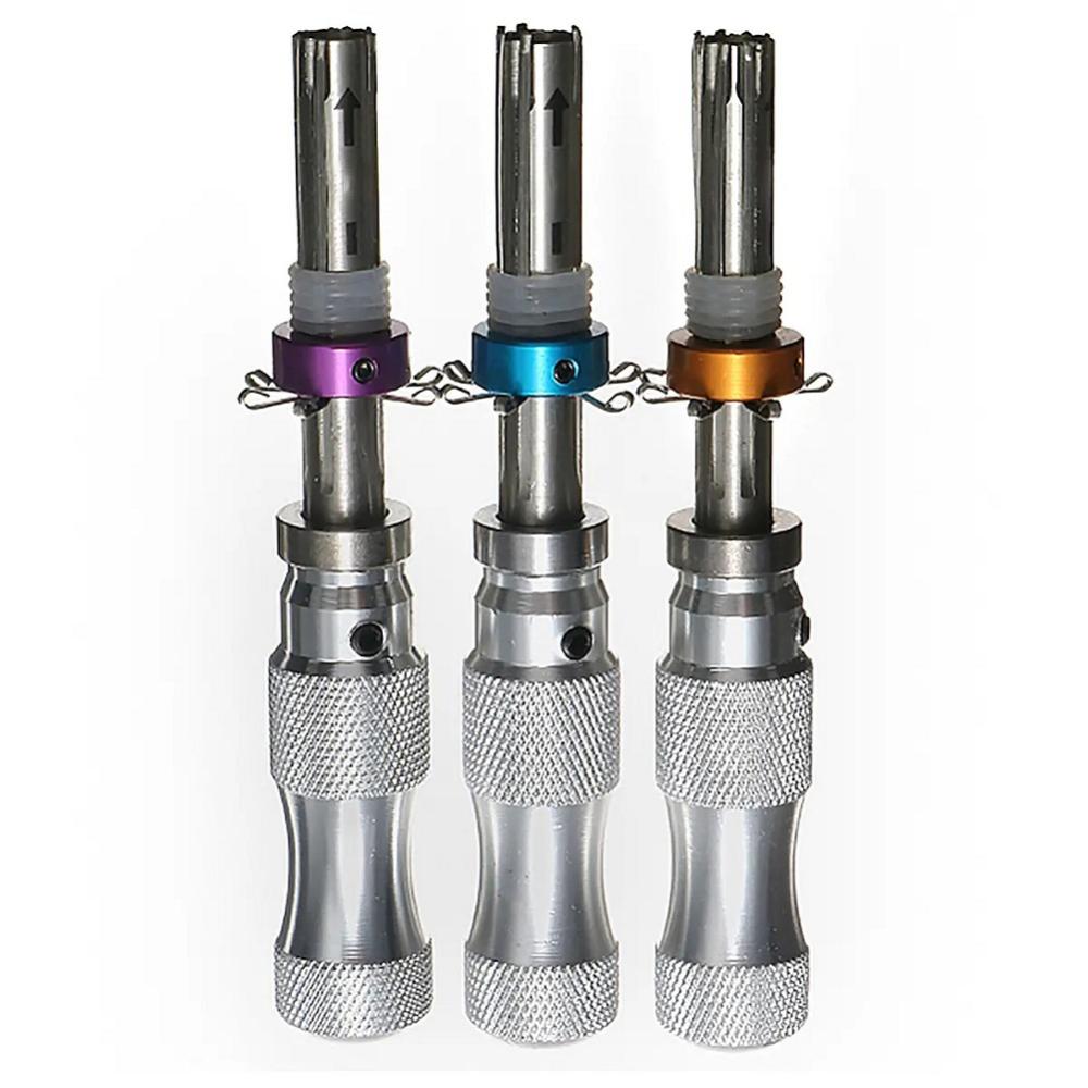 3 cái Ống 7 pins chọn khóa công cụ công cụ thợ khóa Bộ nậy khóa