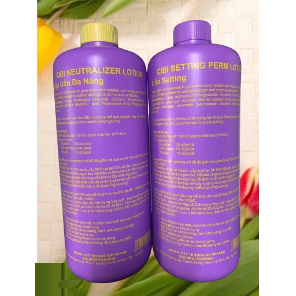 Thuốc uốn setting đa năng CIBI collagen 1000ml