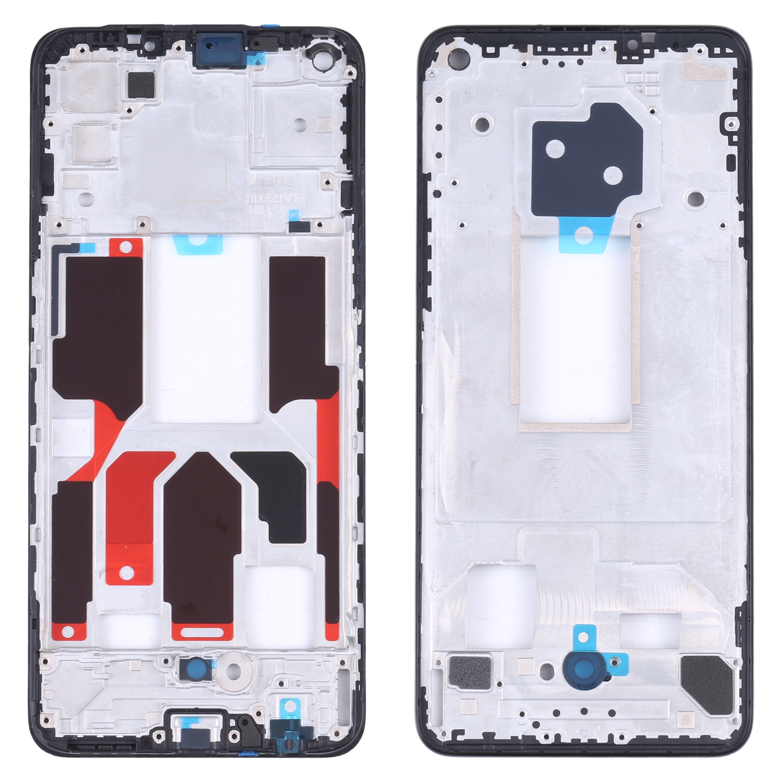 For oneplus nord ce 5g eb2101 eb2103 middle frame bezel plate