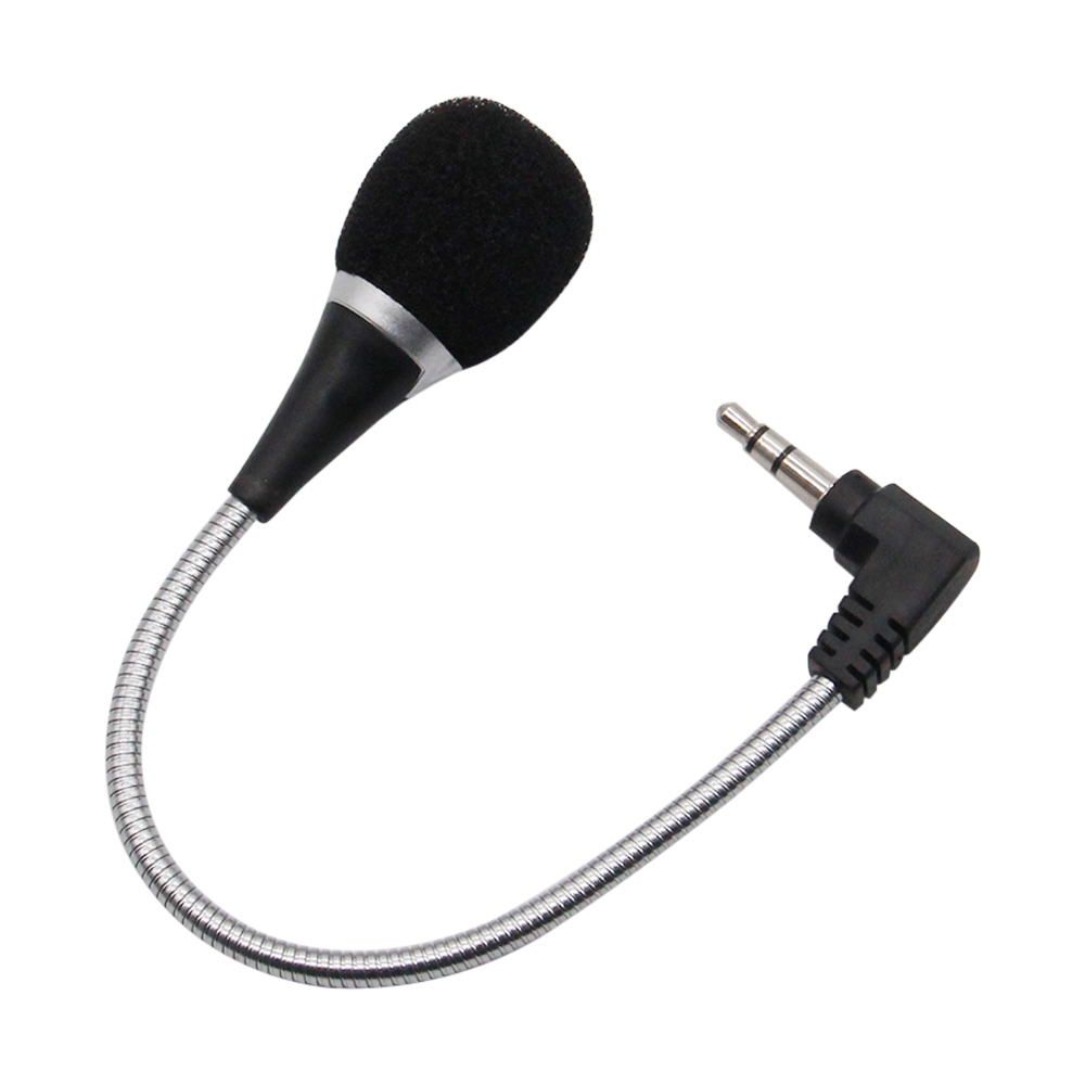 Đa Hướng micro kim loại 3.5Mm Jack Micrô linh hoạt Mini Micro âm thanh Cho Máy Tính Máy Tính Xách Tay Cho Skype Trò Chuyện