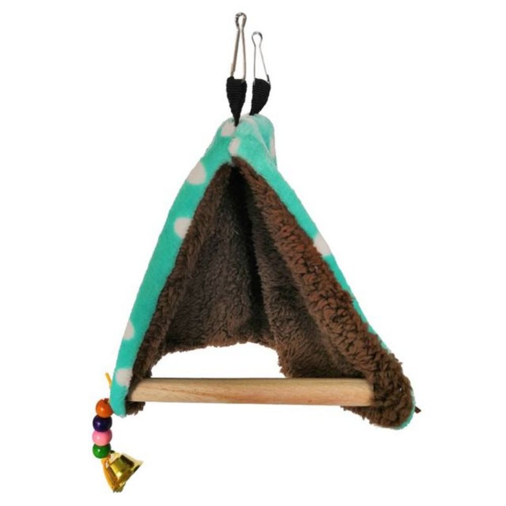 Soft Triangle Warm Hanging for Cockatiel Canary Bird Cage Perch ...