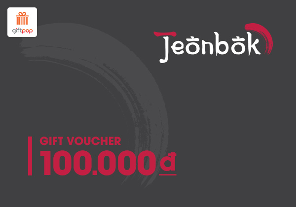 [Hà Nội] - Jeonbok - Phiếu quà tặng 100K