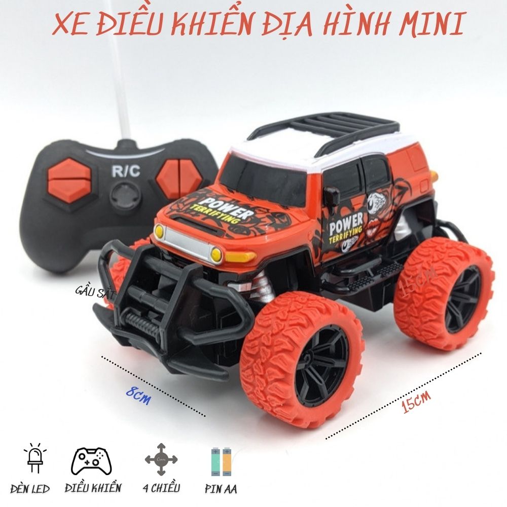 [Hoàn tiền 6%][HCM]SIÊU SALE Xe Điều Khiển địa hình mini