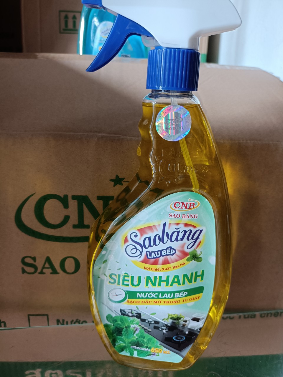 nước lau bếp sao băng - cao cấp