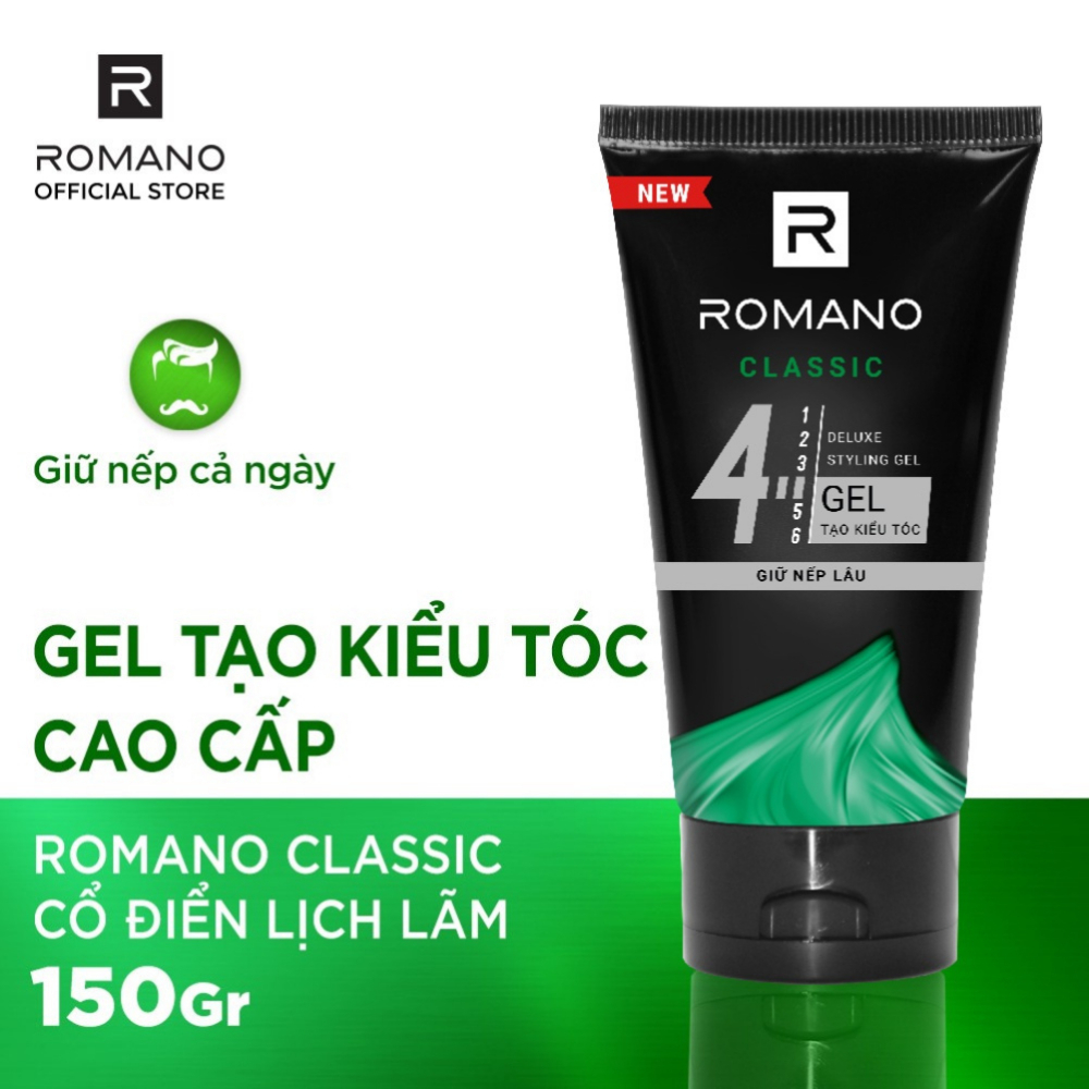 Gel tạo kiểu tóc ROMANO 150g