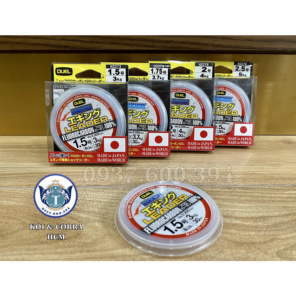 Dây Thẻo Nhật Duel Leader-100% Fluorocarrbon - Dây thẻo câu cá Made in Japan