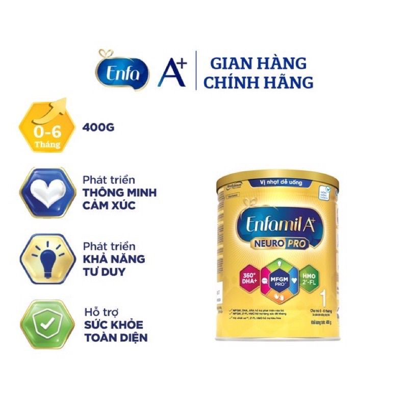 Genuine Enfamil A + cling pro milk 1 for 0-6 months 400g-date 2025